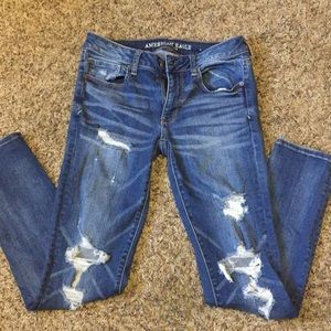 American eagle skinny jeans!